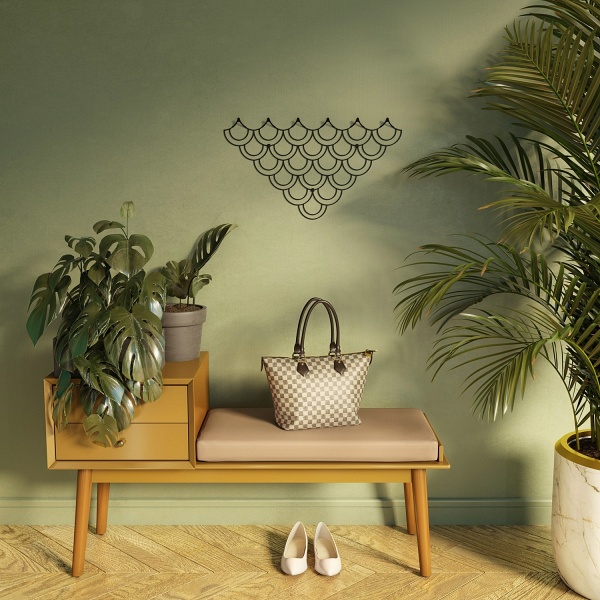 Wieszak Husk M Black - POLYHEDRA